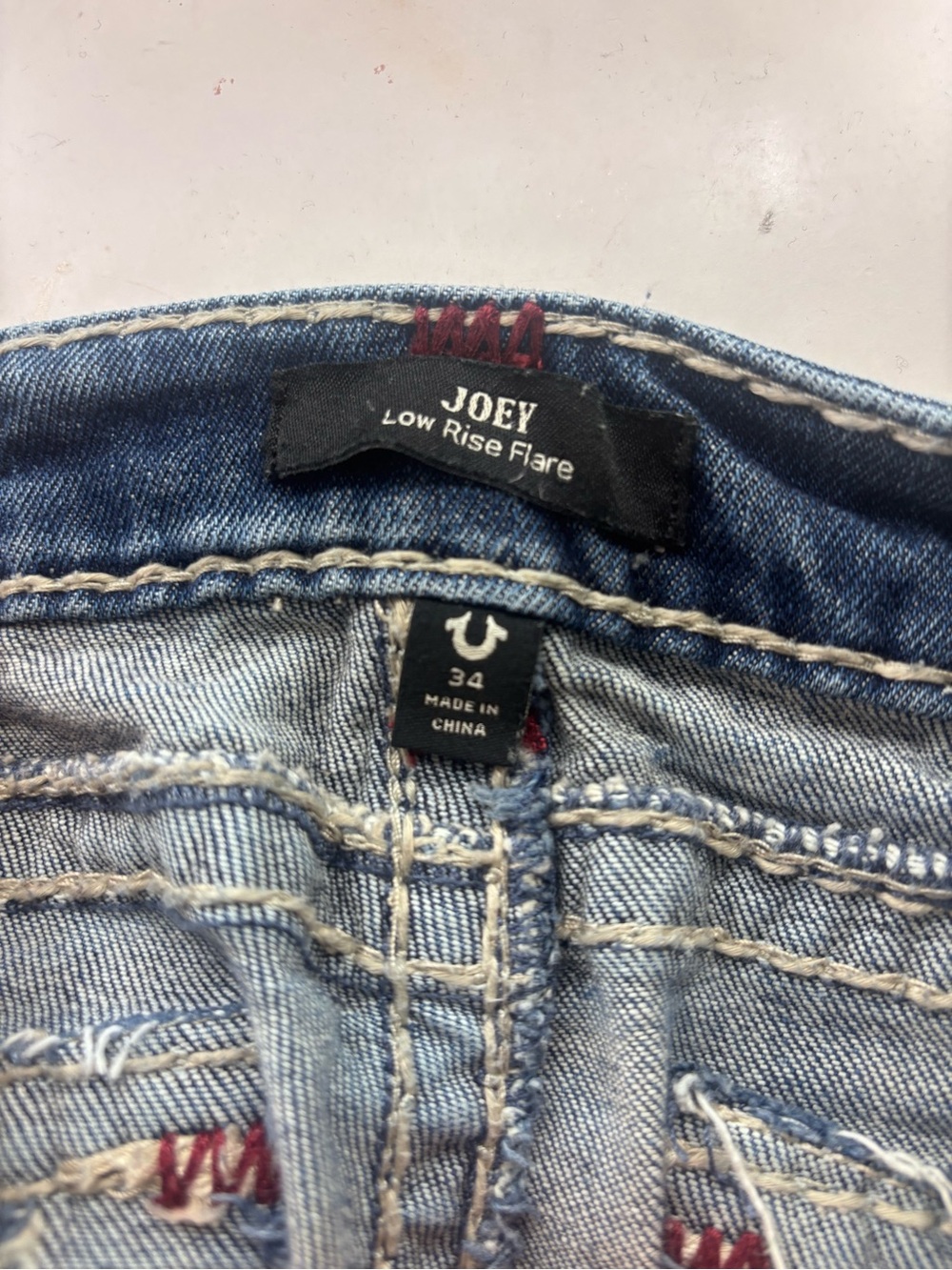 True Religion Low Rise Joey Flare Jeans - Picture 5 of 5